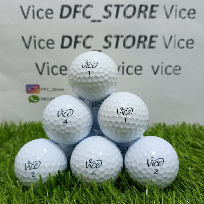 Golf Ball Golf Balls Used Vice Smooth Golf Ball Grade A 100 Original No Repair Shopee