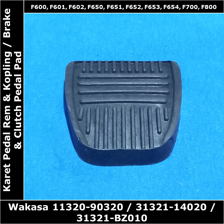 Brake & Clutch Pedal Rubber Toyota Rush / Daihatsu Terios Dual VVTi ...