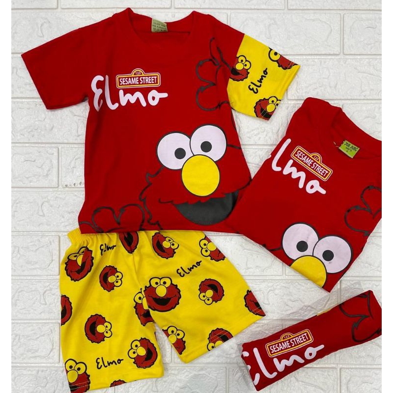 CUTE ELMO MOTIF CHILDREN'S SUIT FOR AGES 1-10 YEARS | Shopee Malaysia