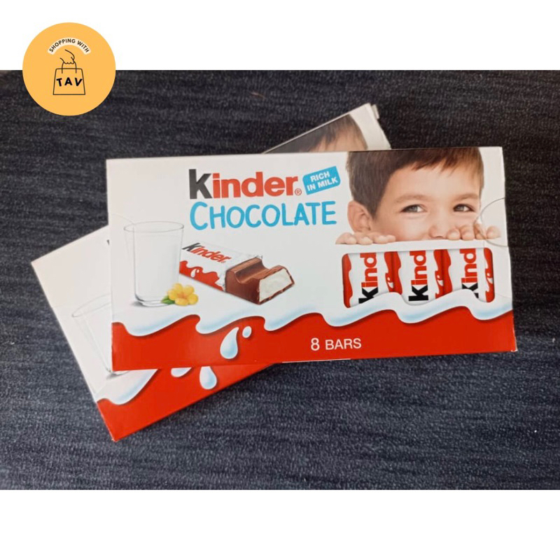 Kinder Chocolate Bar with Milk (Imported) | Shopee Malaysia
