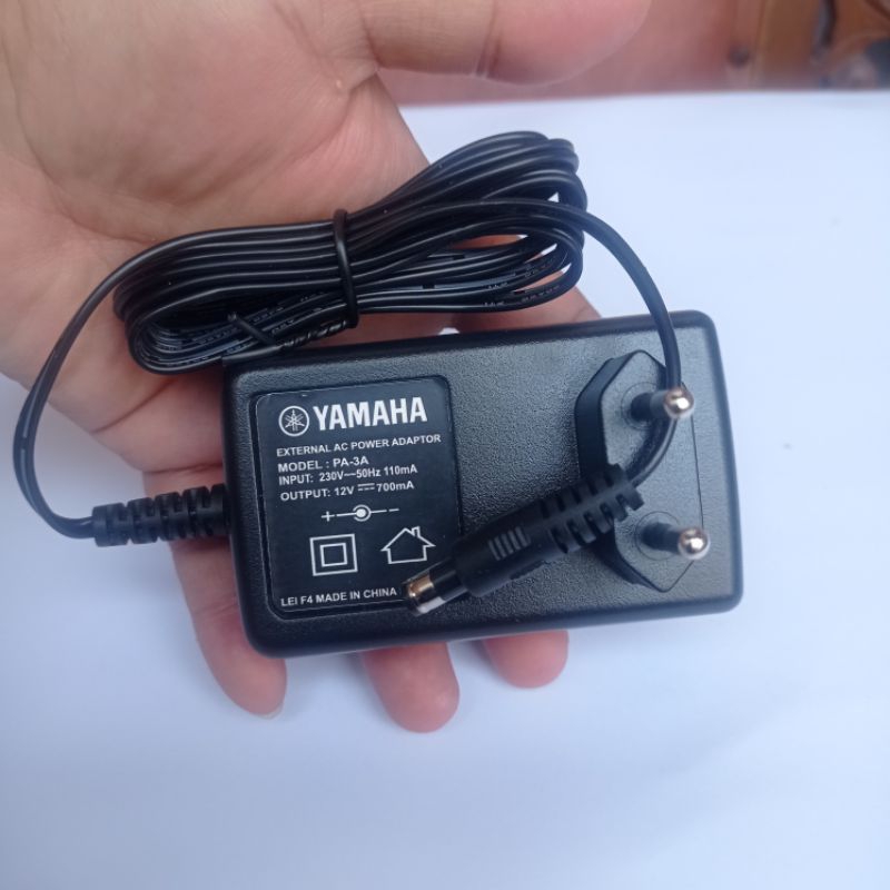 Yamaha PA3C 12V 700mah Keyboard Adapter Quality YAMAHA PA 3C Shopee