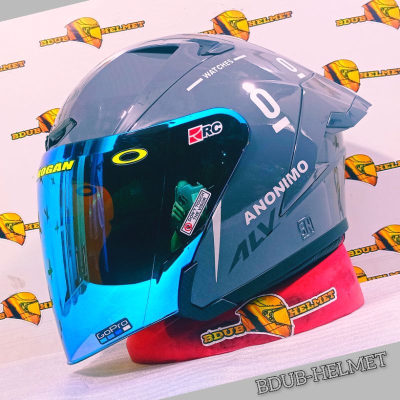 Helmet ALV ULTRON PRO Gorilla GLOS INONIMO Handsome Package | Shopee ...