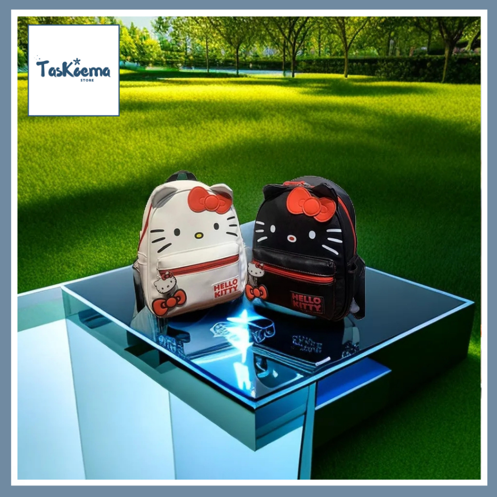 MERAH Mini Hello Kitty Backpack Cute Girls Bag Cute Pink Mini Bagpack