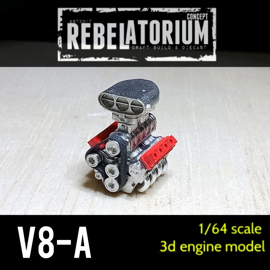 REBEL ENGINE DETAILING DIECAST 1/64 BLOWN ENGINE car VARIAN | Shopee ...
