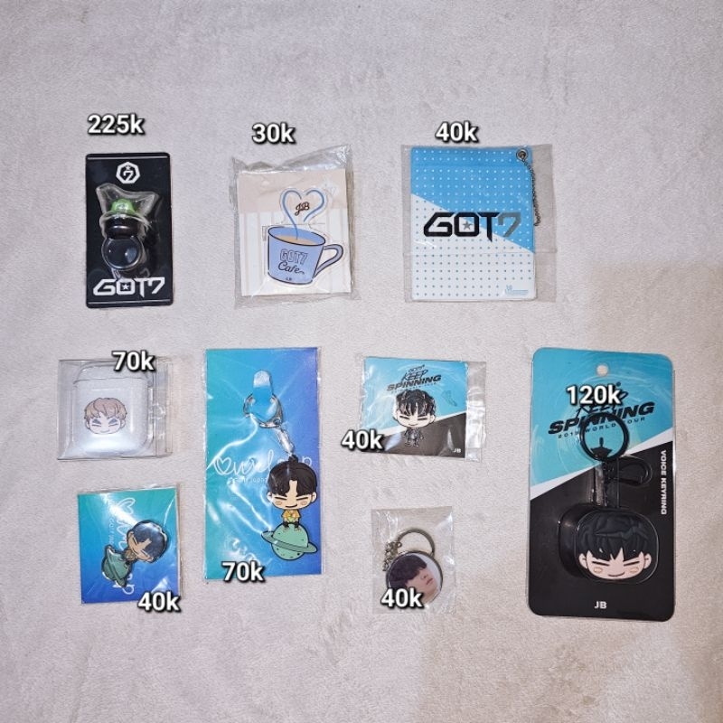 Got7 JAY B MERCHANDISE LOVE LOOP KEEP SPINNING | Shopee Malaysia