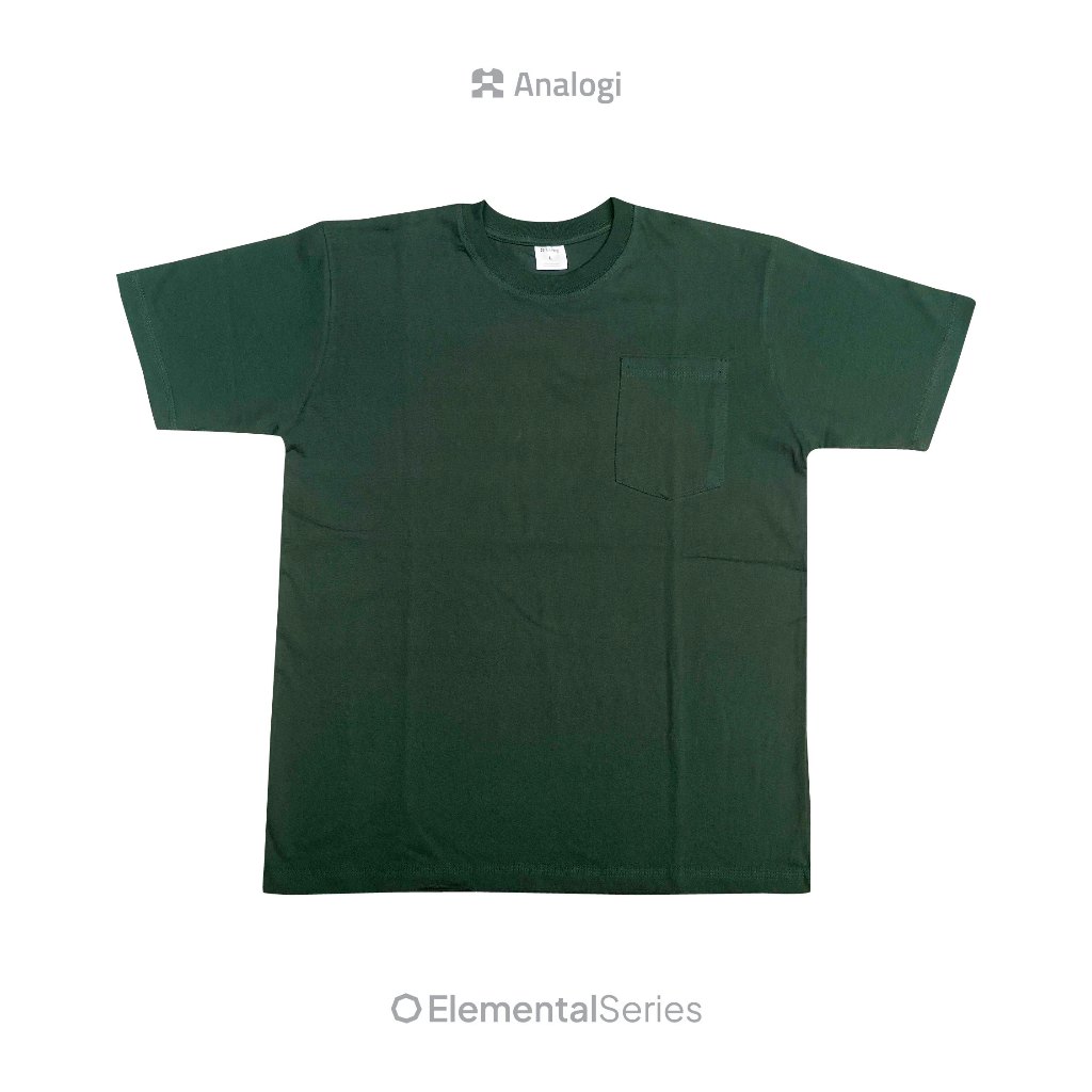 Analogy Elemental Series Sycamore (Men's Plain TShirt 24s) Shopee