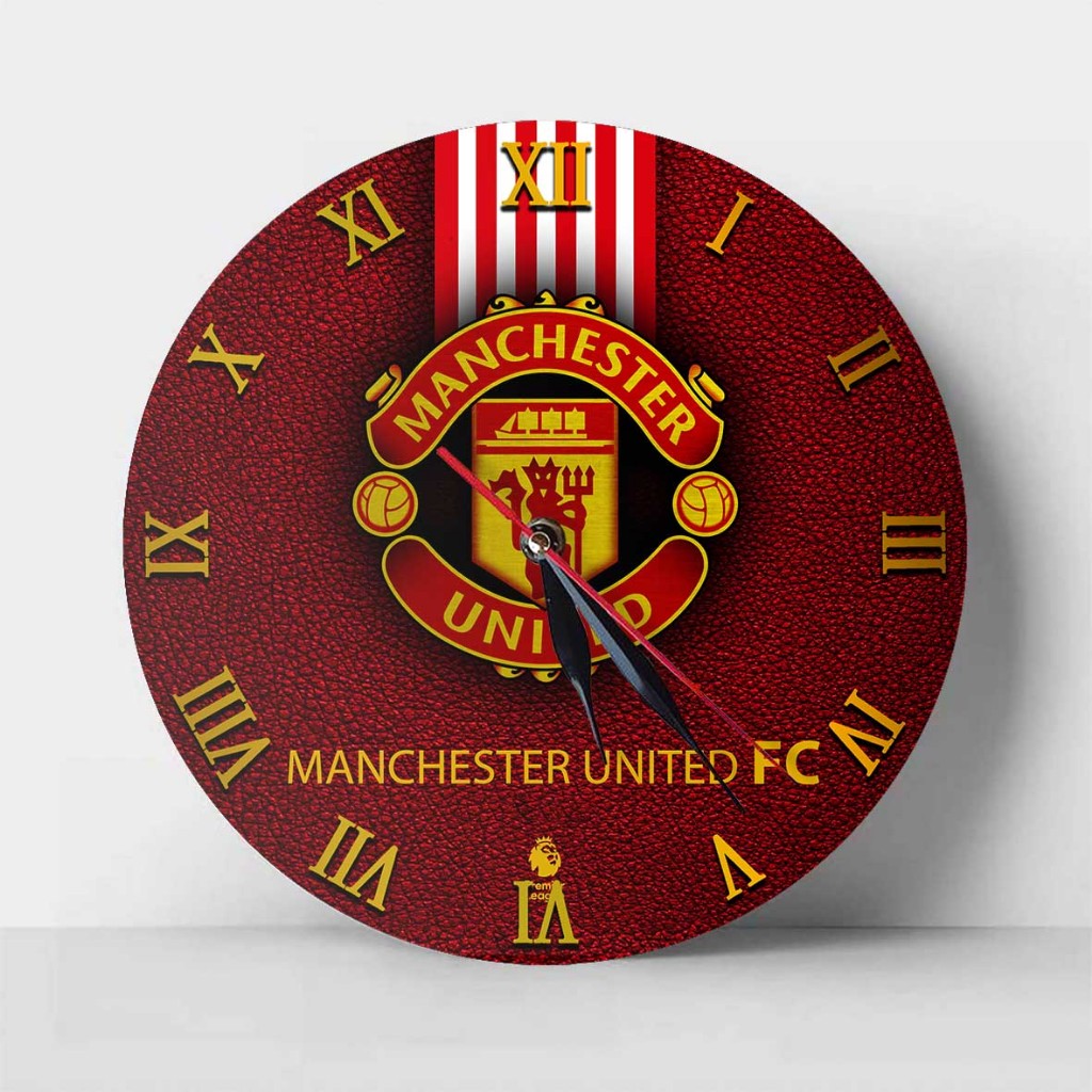 Your Wall Clock Manchester United Fc Red Devil | Shopee Malaysia