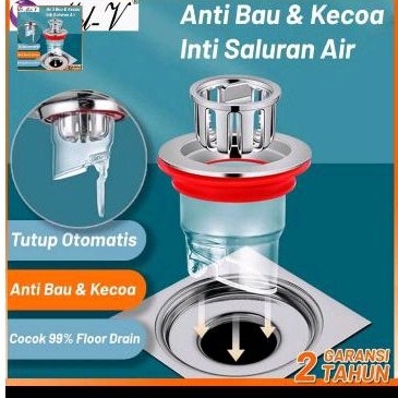 Transparent floor drain drain Cover Bathroom anti Odor Cockroach Mouse ...