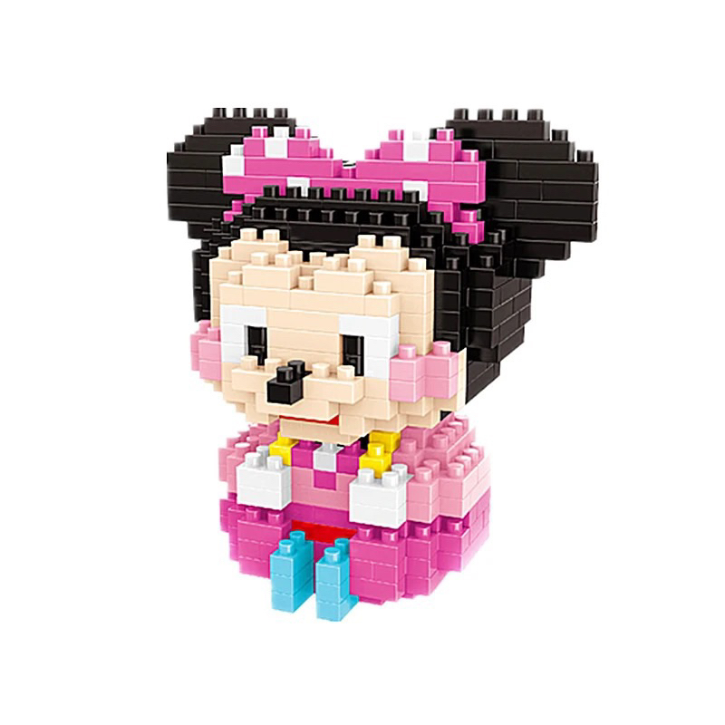 M1002 Minnie mouse disney bricks block Educational Toys Disassembly ...
