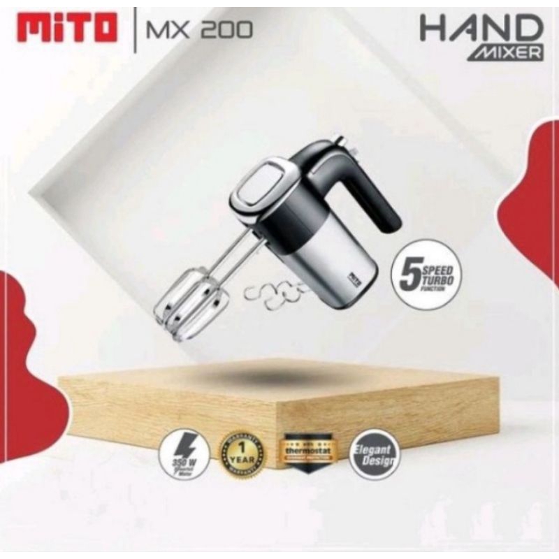 Hand MIXER MITO/MITOCHIBA MX 200 MX200 SPEED TURBO ORIGINAL Official