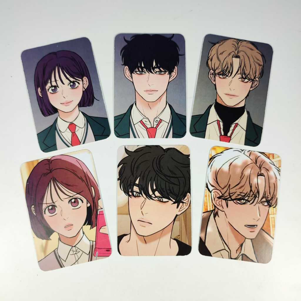Photocard Manhwa Webtoon Operation True Love Eunhyeok Character Manhwa Card Go Suae SHIM
