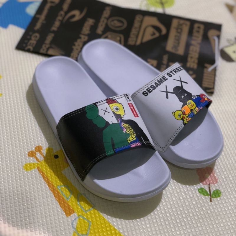 Uniqlo sesame street supreme Unisex Sandals KAWS Uniqlo, off-White ...