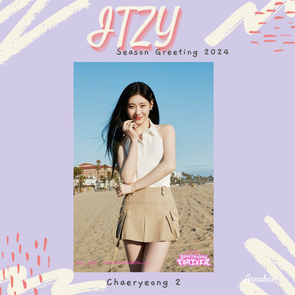 Itzy Season Greeting Poster 2024 Shopee Malaysia