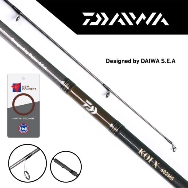 2019 DAIWA Fishing rod TATULA 2 PIECES SPINNING 602MS 662MHS