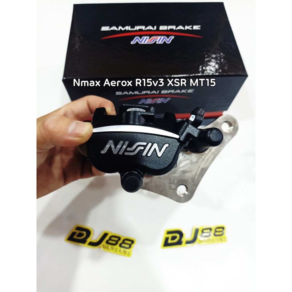 Front nissin Caliper nmax aerox r15 v3 mt15 xsr155 pnp bracket set