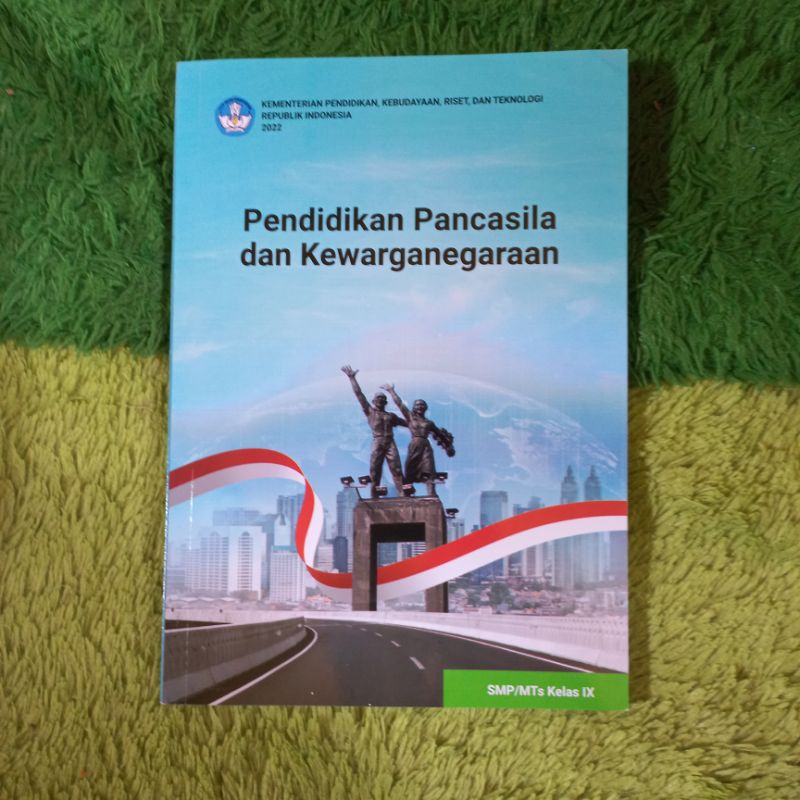 Original PANCASILA And Citizenship Education Book 9th Grade Junior High ...