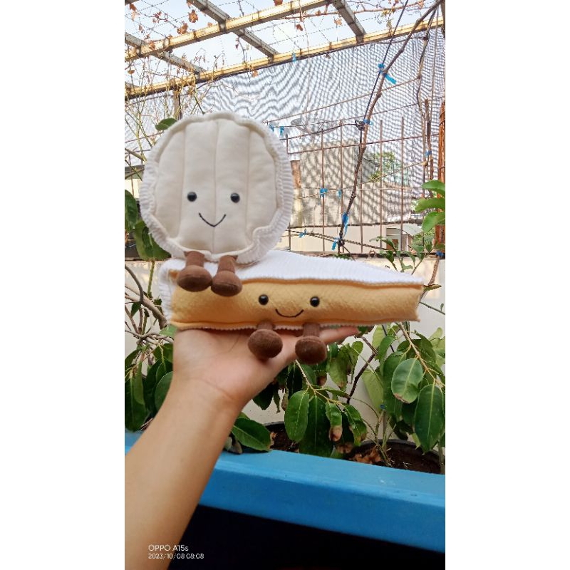Jellycat Amuseable Brie cheess by jelly cat Shopee Malaysia
