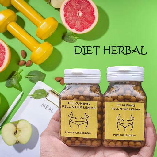 Herbal Slimming diet Medicine Yellow Pills temulawak Shrink Belly