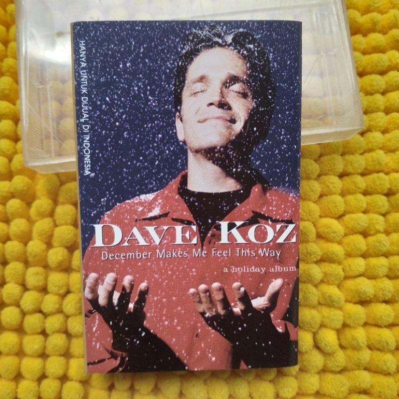 Dave KOZ DECEMBER MAKES ME FEEL THIS WAY RIBBON CASS (ORIGINAL ...
