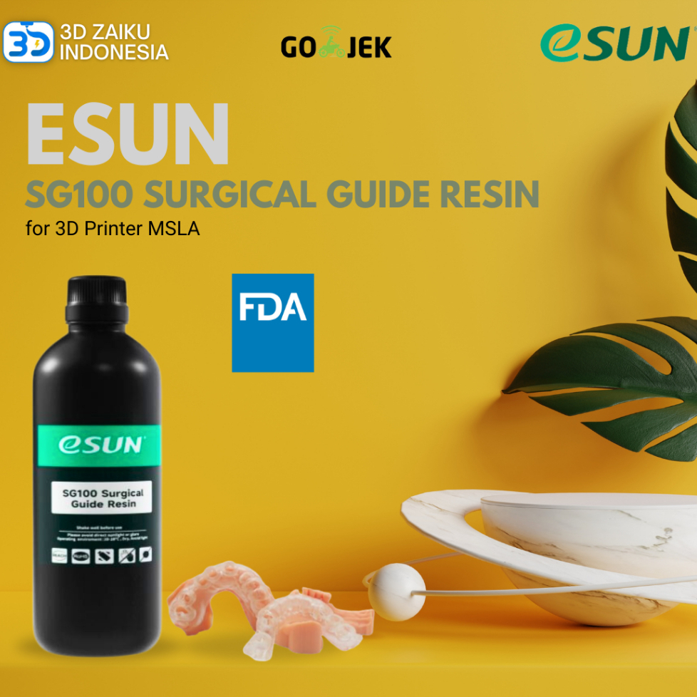 Fda Approved eSUN SG100 Dental Surgical Guide Resin 3D Printer MSLA