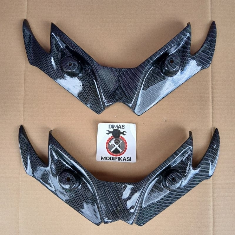 Winglet GSX R150 Carbon Winglet Suzuki GSX R150 | Shopee Malaysia