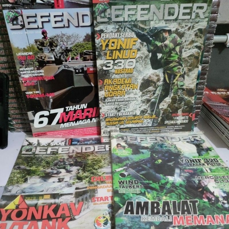 Original Book - Defender Military Magazine | Shopee Malaysia