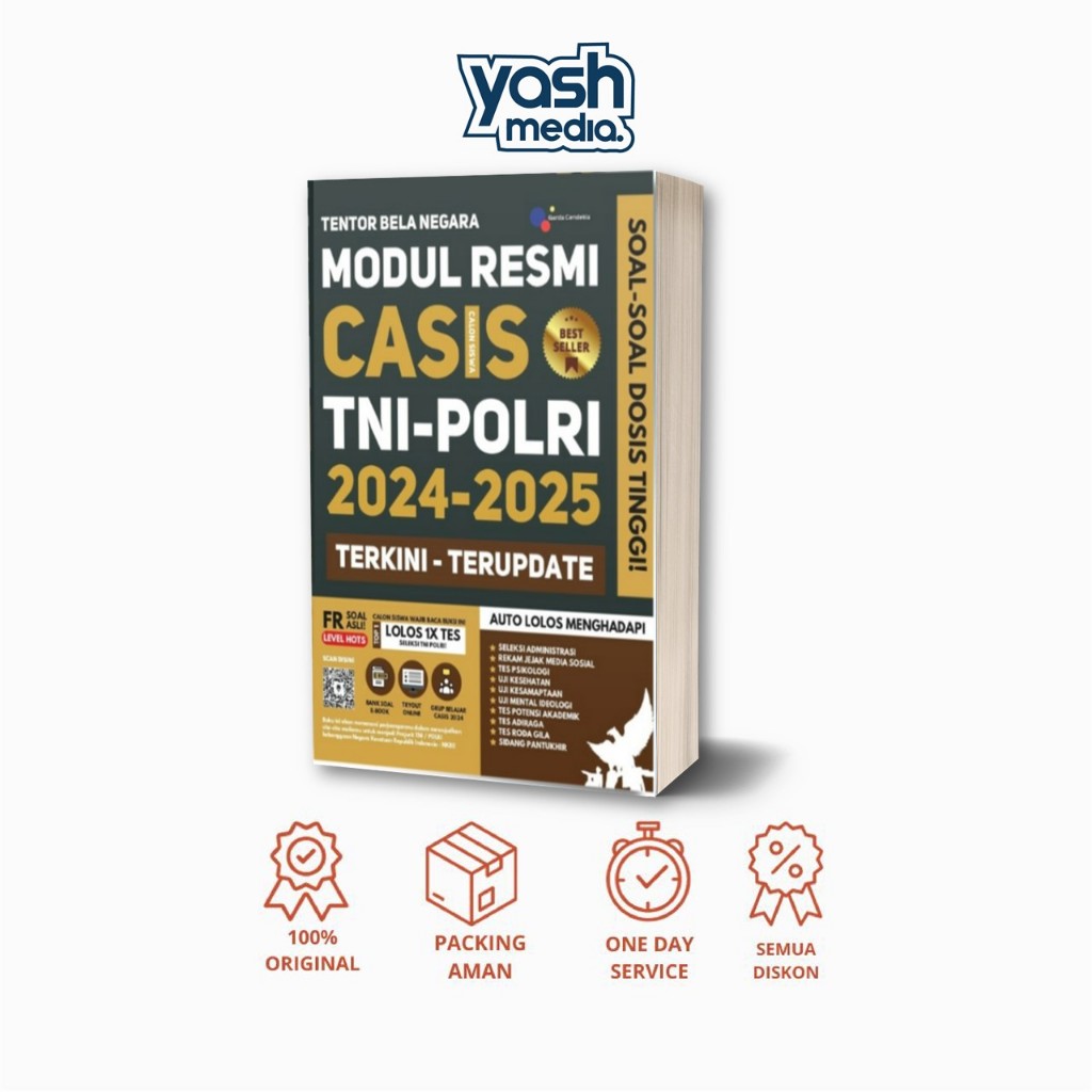 The Latest 2024-2025 Tni - Polri Casis Official Module Book - Updated ...