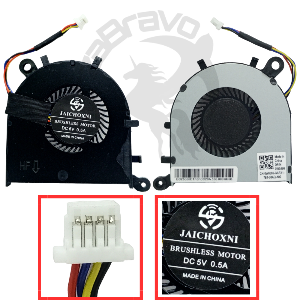 CPU Lüfter Original Dell Für XPS 13 9343, 9350, 9360 – Teilenummer 0XHT5V, XHT5V Ersatzlüfter XPS 13 9343 9350 9360