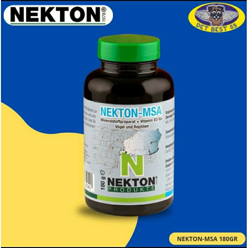 Nektonmsa 180gr Vitamin Bird/Reptile/Amphibi Power Metabolism+D3