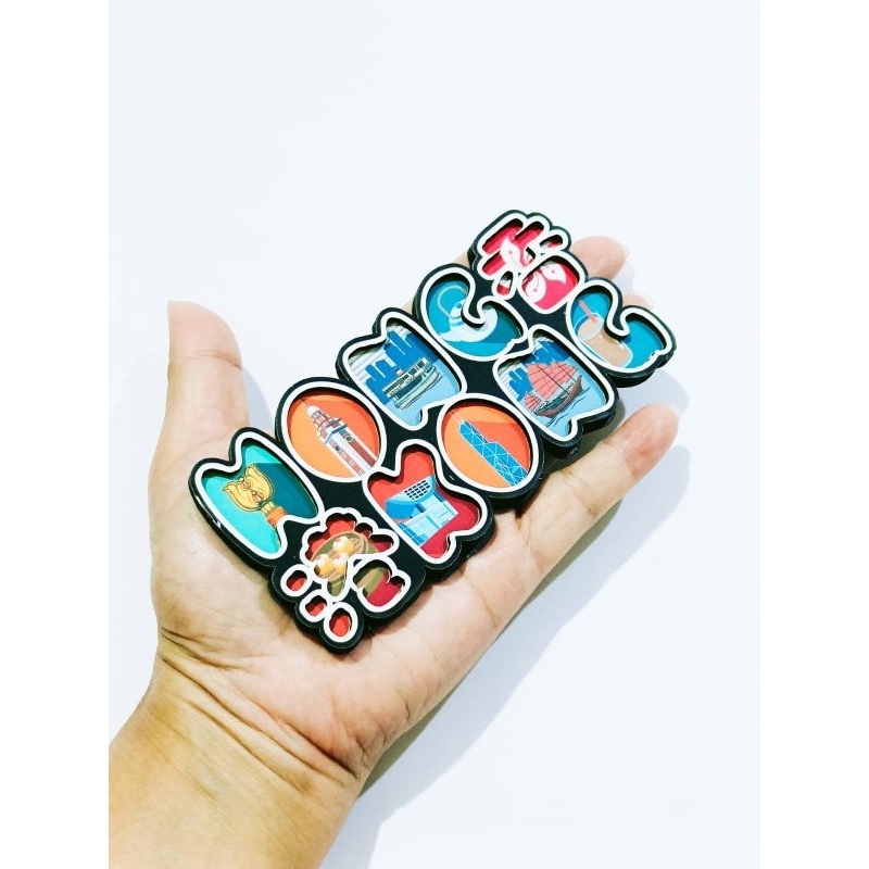 Hongkong 3D Kühlschrankmagnete - Reise Souvenir Dekoration