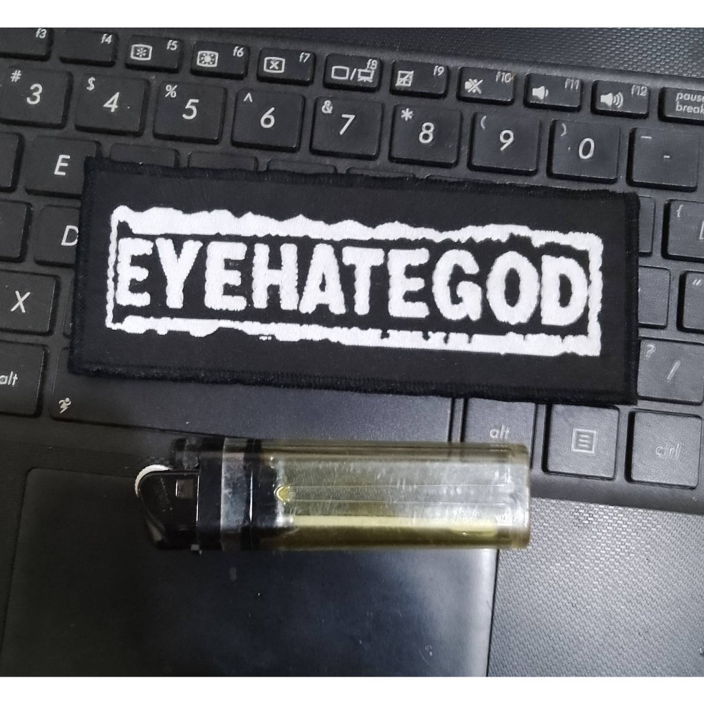 Eyehategod Logo - Woven Patch - Badge - Emblem - Metal Music - Band ...