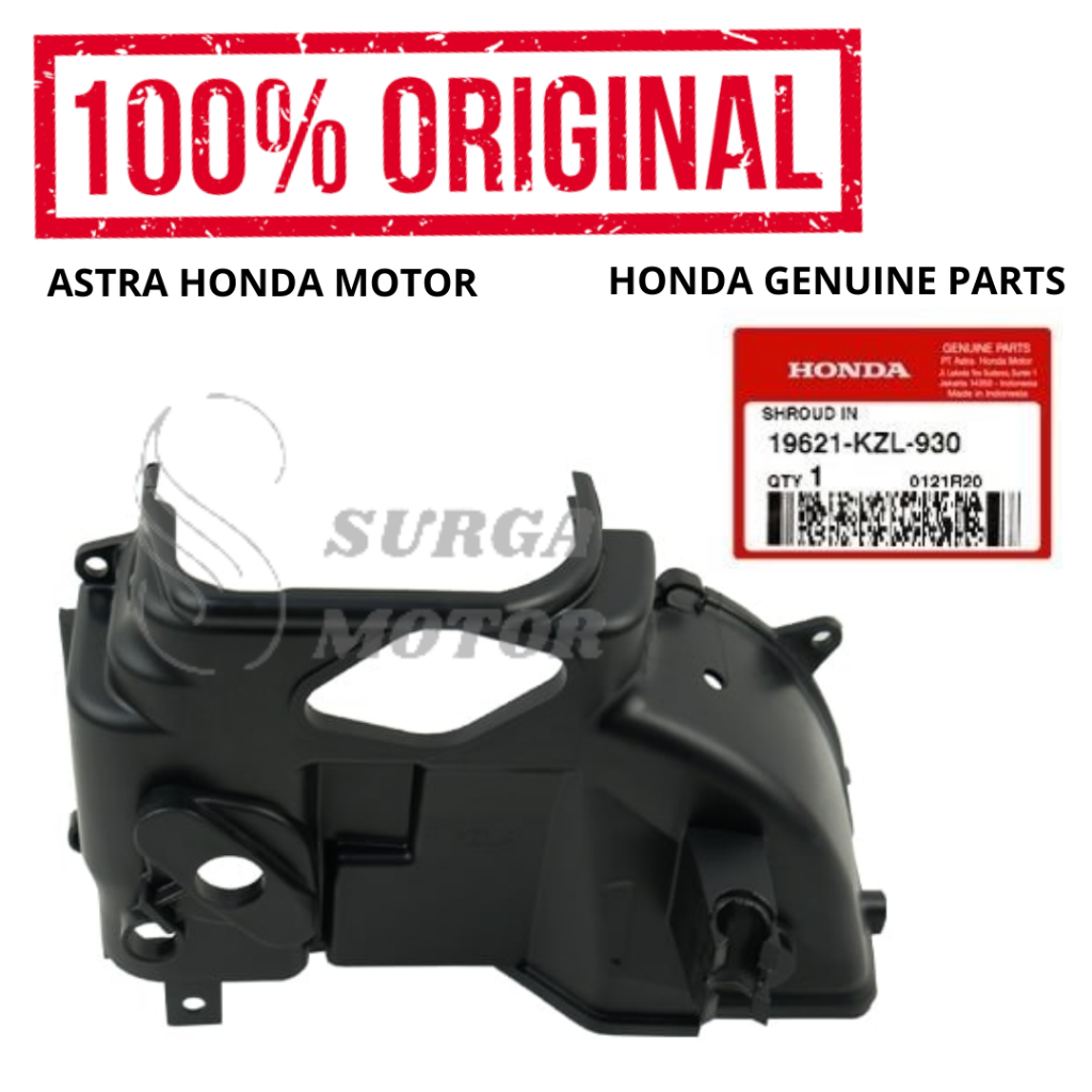 MESIN Shroud Inlet Cover Upper Engine Block Lid Honda Spacy FI Original ...