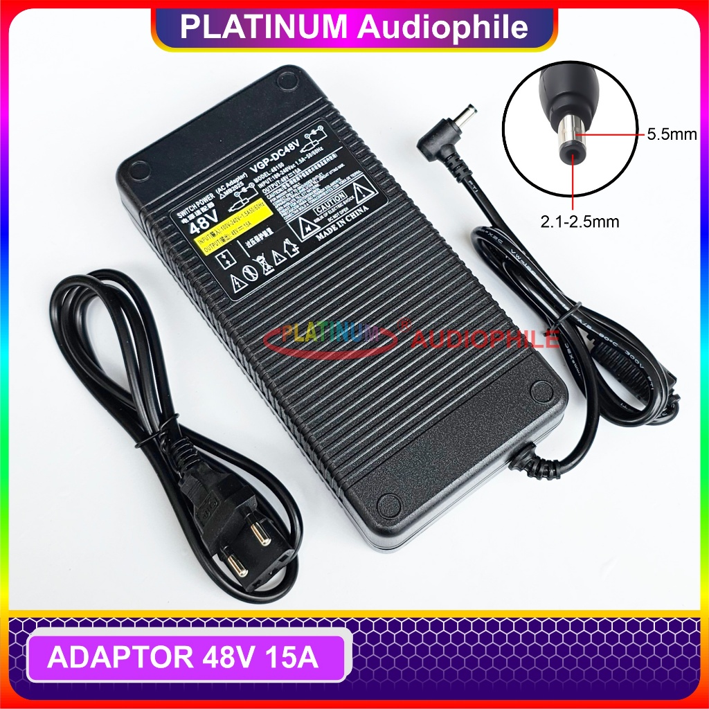 DC ADAPTOR 48V 15A AC/DC ADAPTER AC 100V-240V DC 48V 15A | Shopee Malaysia