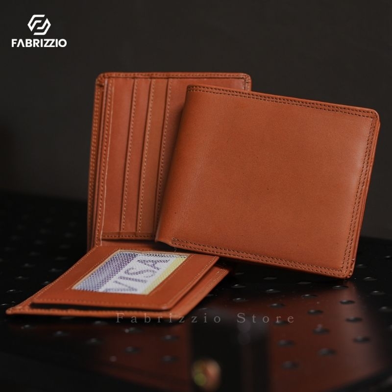 Simple men's full leather wallet | Shopee Malaysia