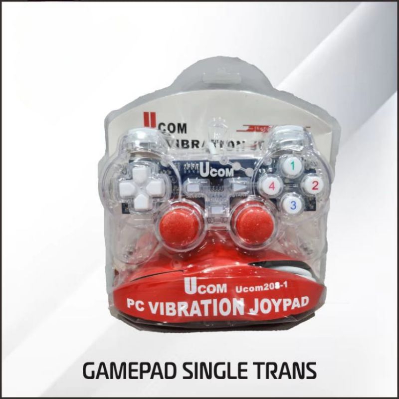 Transparent Single Gamepad / PC Stick / USB Joystick for PC laptop u ...