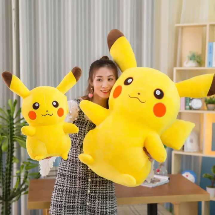 Premium SOFT AND SMOOTH FUR PIKACHU DOLL JUMBO SIZE | Shopee Malaysia