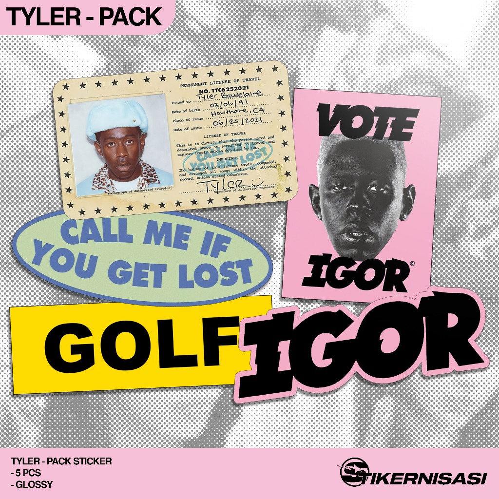 Sticker Tyler The Creator | Shopee Malaysia