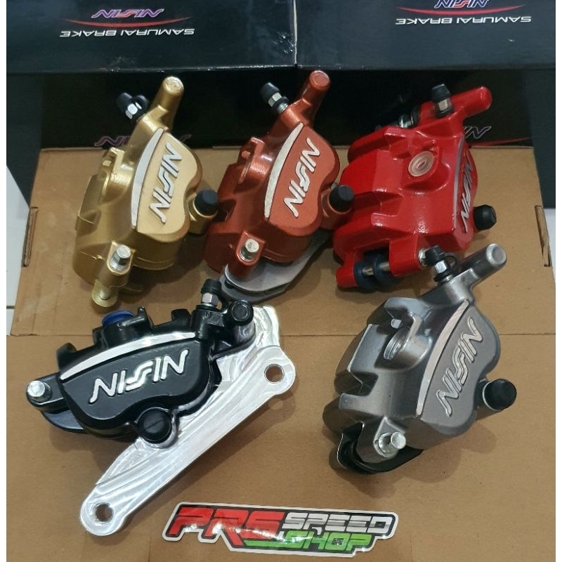 Nmax Nissin Samurai Rear Bracket Caliper P Shopee Malaysia