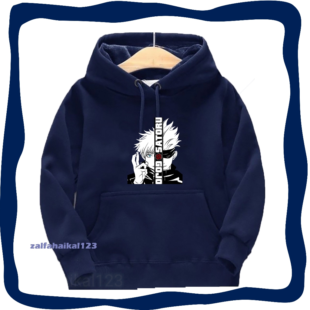 Jacket for boys aged 2-12 years latest gojo satoru children's hoodie ...
