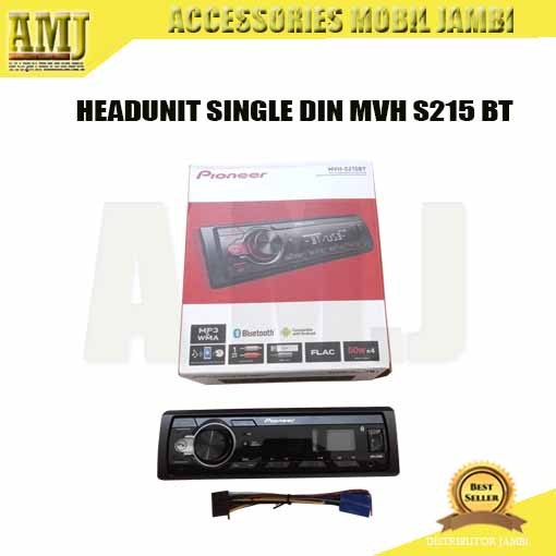 Single Din MP3 PIONEER MVH-S215BT - PIONEER MVH-S215BT Single Headunit ...