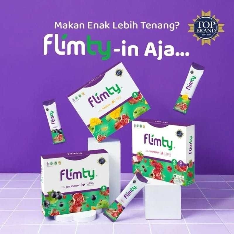 [1 Box Contains 16 Sachets] FLIMTY Powder Drink 240gr Raspberry ...