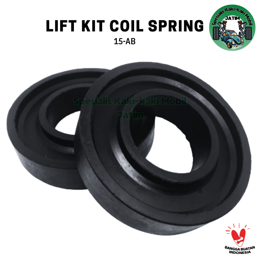 Rubber Lift Kit for Rear Fortuner Innova Snail Spring Base | Shopee ...