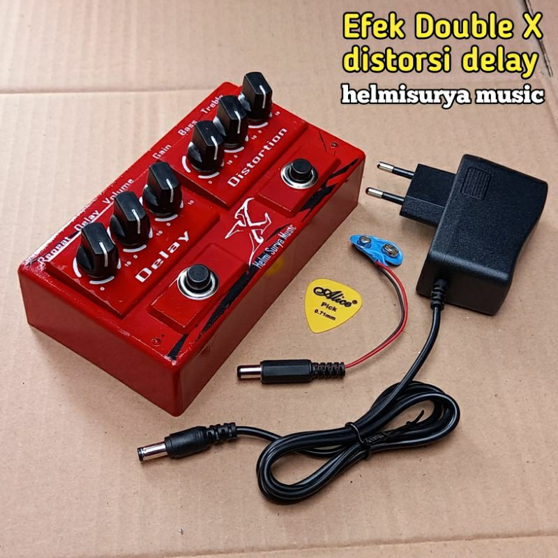 Delay X double distortion effect and great sound quality adapter ...