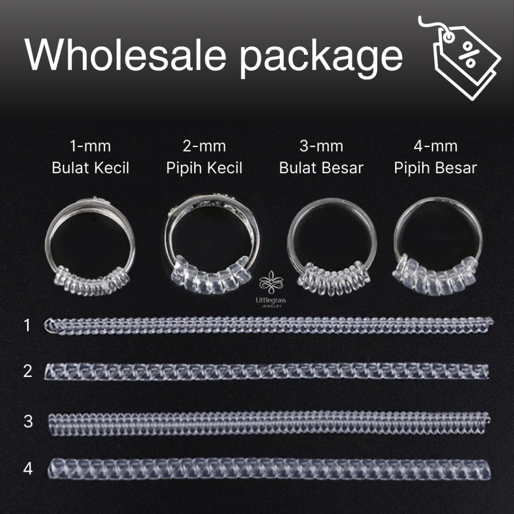 Ring Sizer Reseller Package Ring Adjuster Spiral Shopee Malaysia