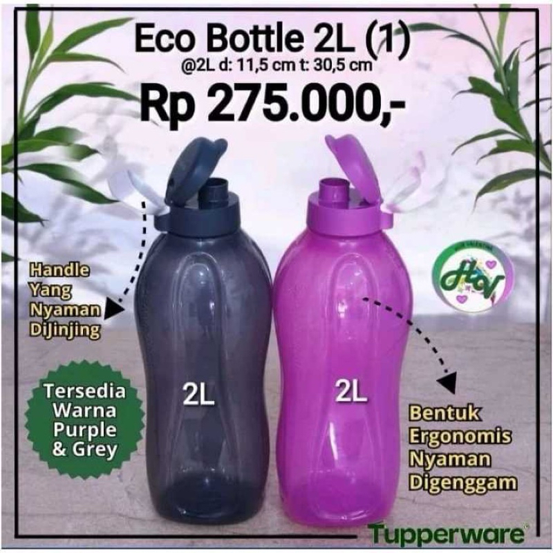Eco 2lt Original tupperware (New) | Shopee Malaysia