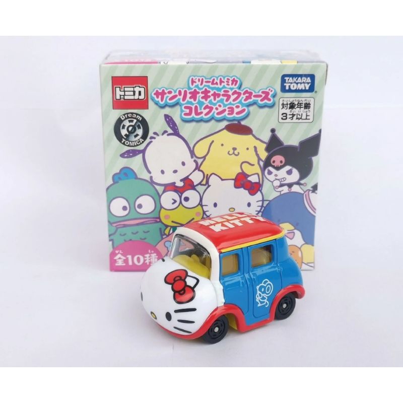 Tomica DREAM HELLO KITTY BLUE RED CAR TAKARA TOMY DIECAST SANRIO HELO ...