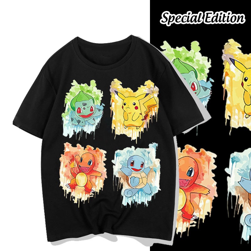 Agasa Latest Pokemon T-Shirt with 4 Latest Elements Viral Illustration ...
