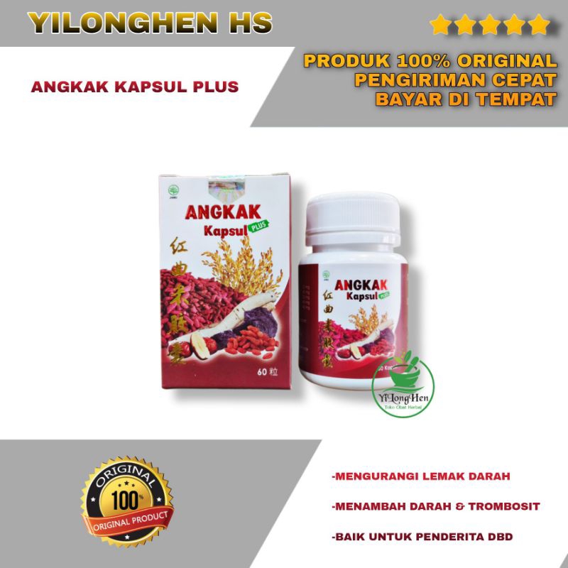 Angkak Capsules Plus Blood Increasing Medicine Platelets Dengue Fever ...