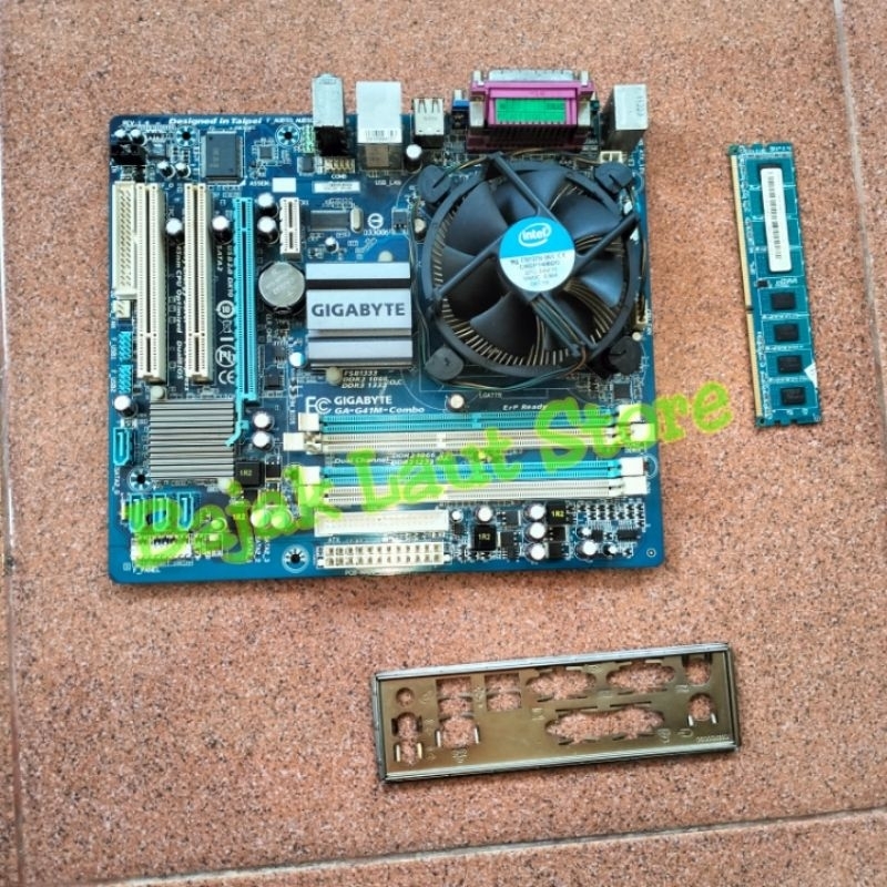 Main Board/Mobo/MotherBoard GIGABYTE GA-G41M COMBO Package+Intel core 2 ...