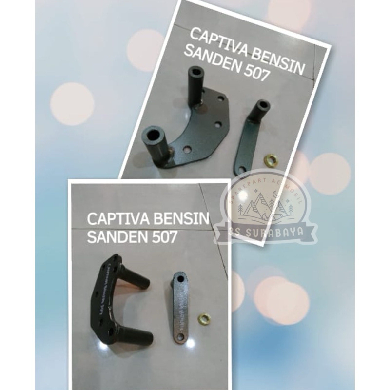 Bracket Captiva Pasang 507 Sanden Compressor Mount Compressor Bracket ...